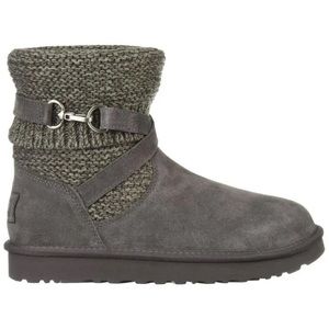 UGG Purl Strap Charcoal Boots Women's
